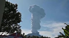 آتشفشان ایبو در اندونزی فعال شد
