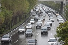 ترافیک سنگین در جاده‌های شمالی؛ بارش باران در ۲۰ استان