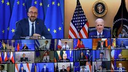 حضور بایدن در نشست مجازی اتحادیه اروپا، تلاشی برای بازسازی روابط