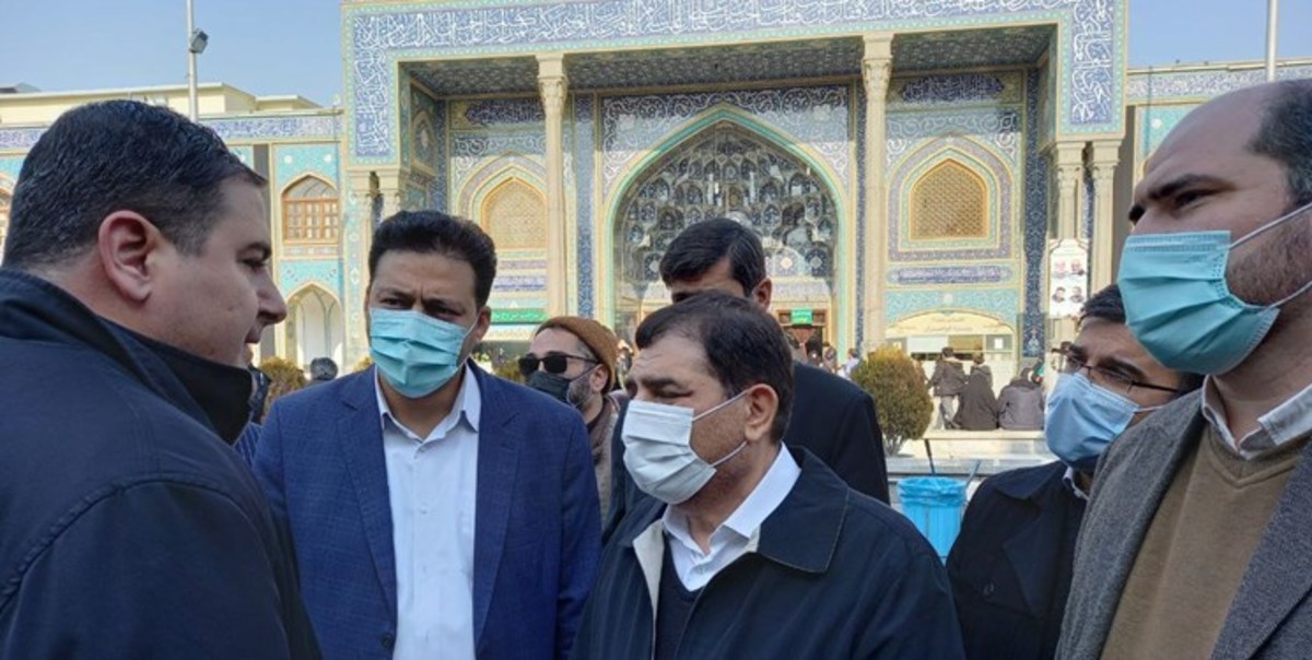 حضور معاون اول رئیس جمهور در حرم حضرت عبدالعظیم حسنی (ع)