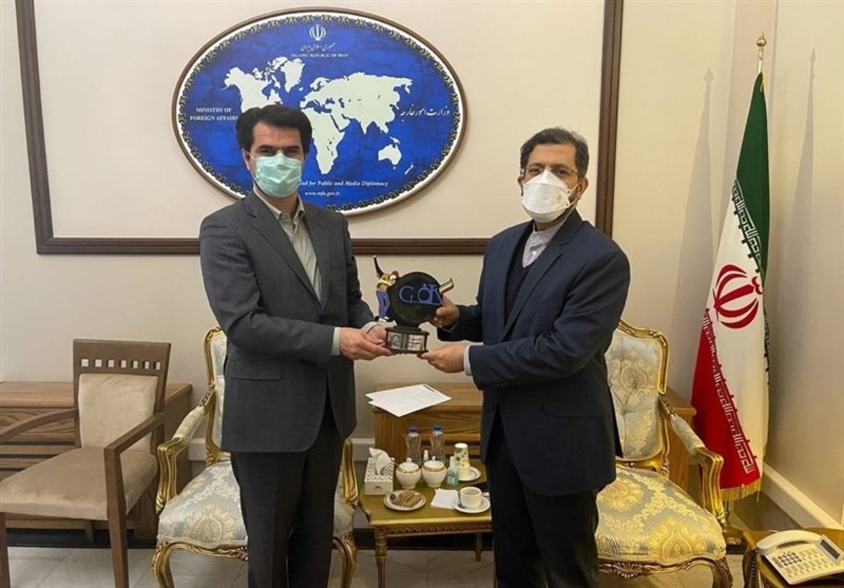دیدار عزیزی با سخنگوی وزارت امور خارجه