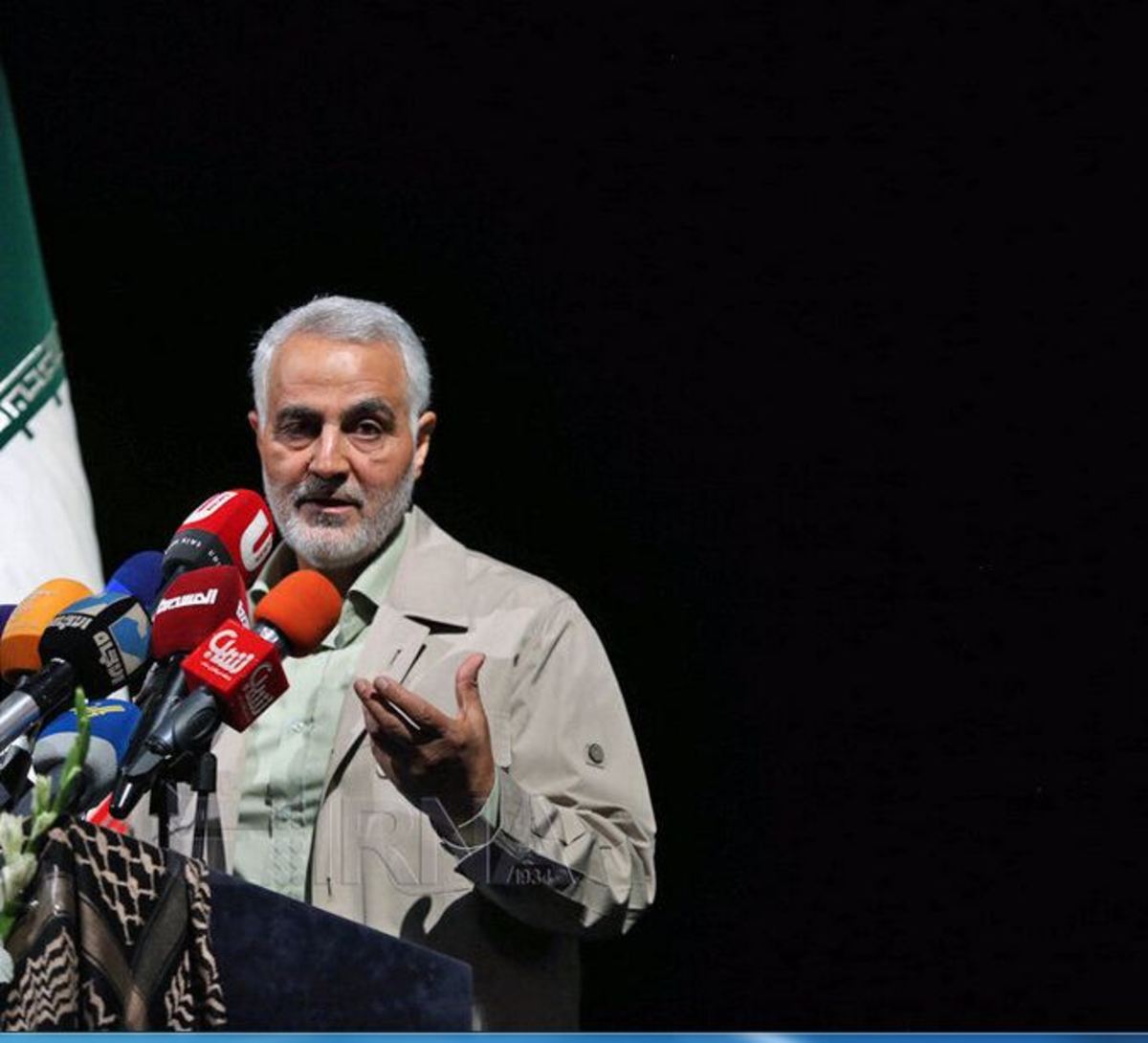 نمایشگاه مجازی نقاشی «شهید سلیمانی» در سفارت ایران در برونئی برگزار شد