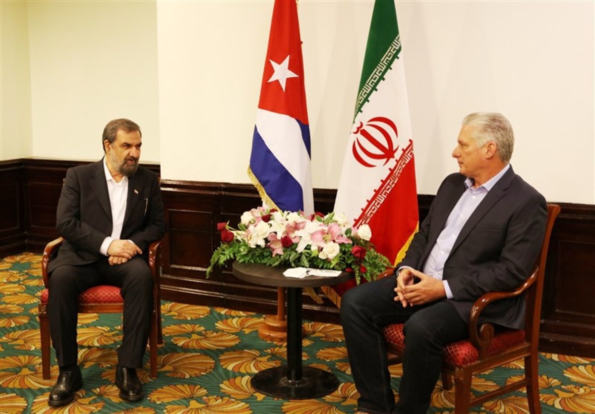 دیدار رضایی با رئیس جمهور کوبا| باید با توسعه همکاری‌ها تحریم را خنثی کنیم