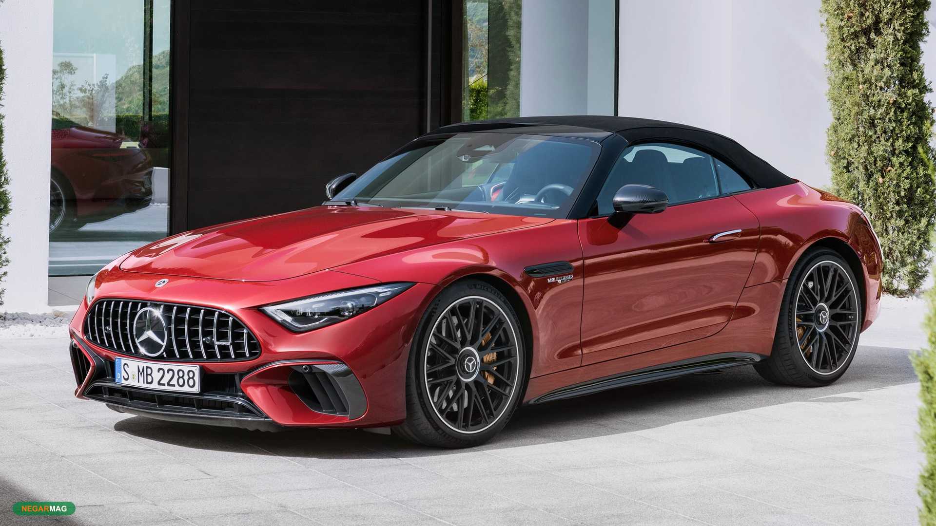 رقیب سرسخت پورشه ۹۱۱، خودرو مرسدس AMG SL ۲۰۲۲