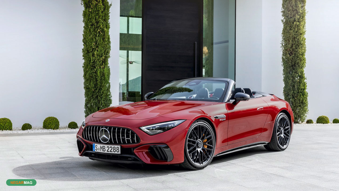 رقیب سرسخت پورشه ۹۱۱، خودرو مرسدس AMG SL ۲۰۲۲