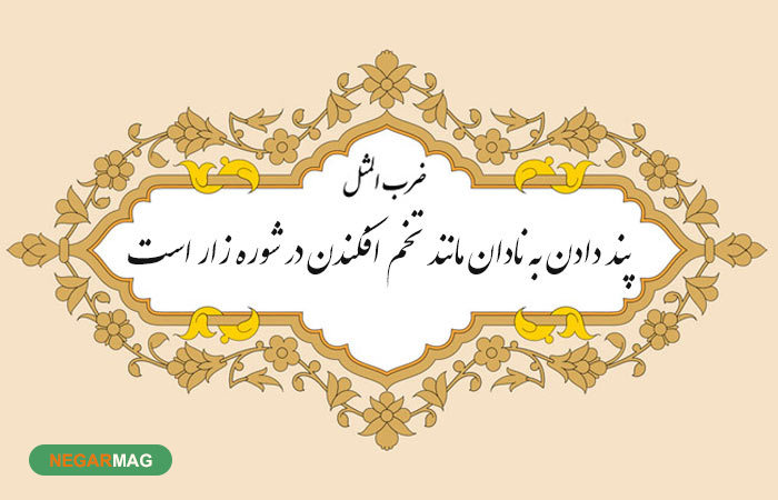 ضرب المثل