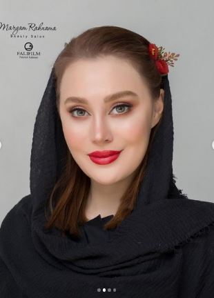 امروز تولد آرام جعفری و فتوگرافی میکاپ جدید و جذابش
