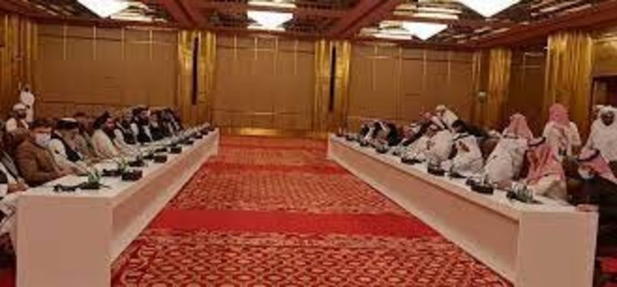 دیدار هیات طالبان با نمایندگان کشور‌های حوزه خلیج فارس و اتحادیه اروپا