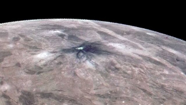 کاوشگر ناسا تصاویری از سیاره مشتری و قمر آن ثبت کرد