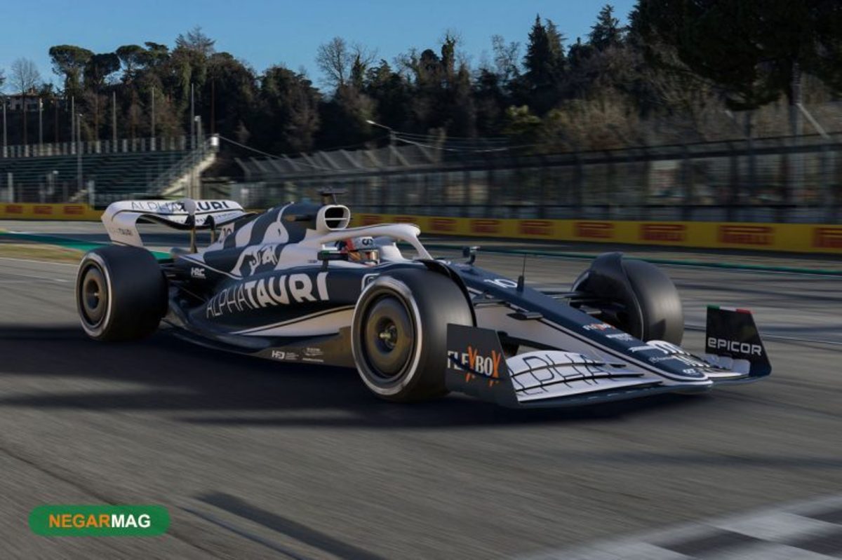 خودروی جدید فرمول یک مدل ۲۰۲۲