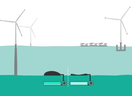 ذخیره انرژی تجدیدپذیر در بستر دریا