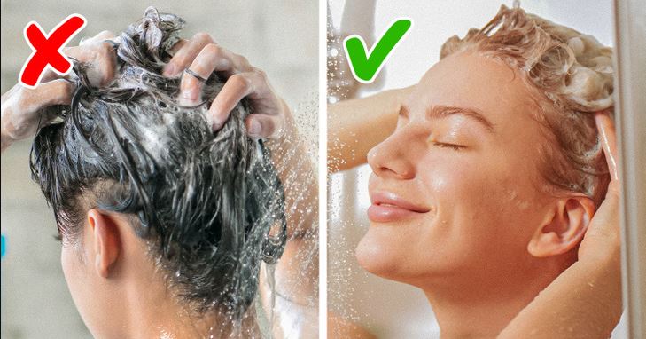 ۶ روشی که ممکن است هنگام دوش گرفتن باعث خراب شدن موهایتان شود