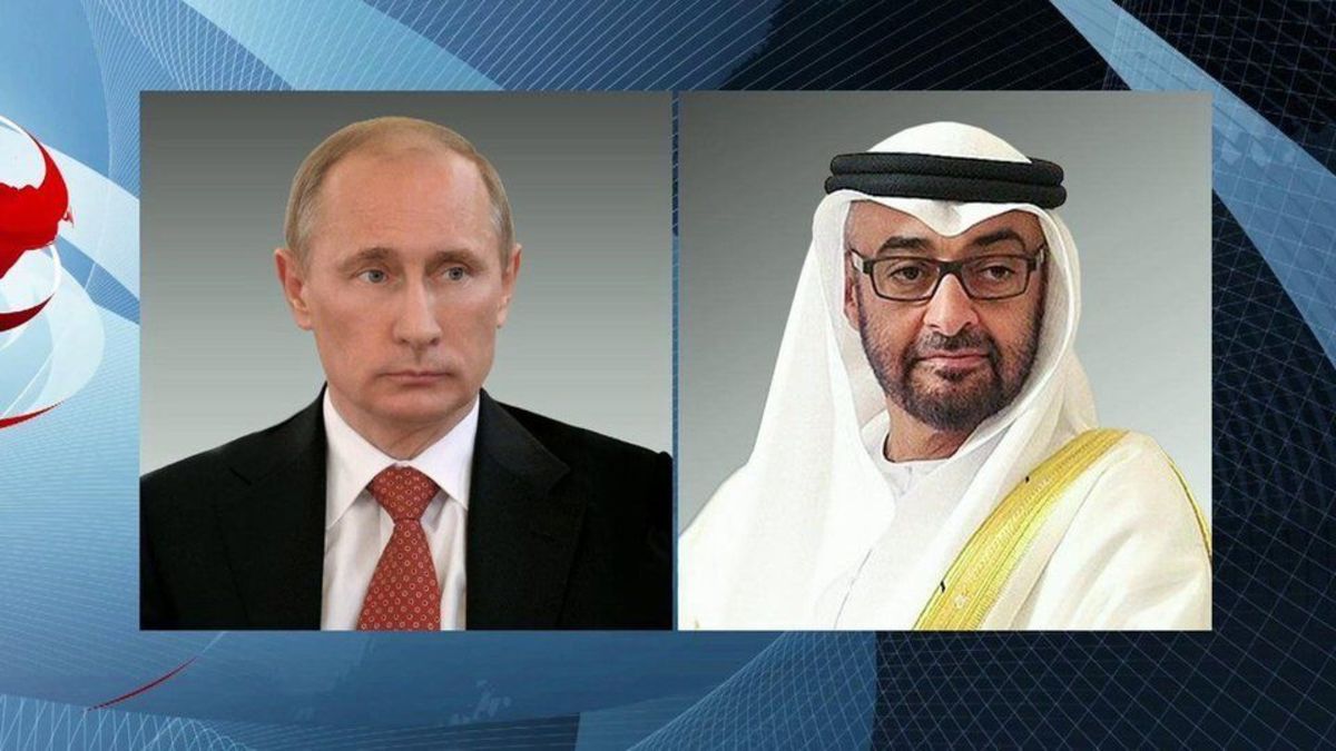 پوتین با ولیعهد ابوظبی درباره توافق‌های اوپک پلاس و اوضاع‌اوکراین گفت‌وگوکرد