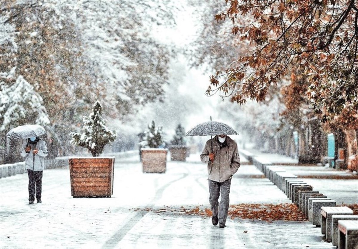 هواشناسی ایران ۱۴۰۰/۱۲/۱۱؛ سامانه بارشی فردا وارد کشور می‌شود/بارش برف و باران در اکثر استان‌ها