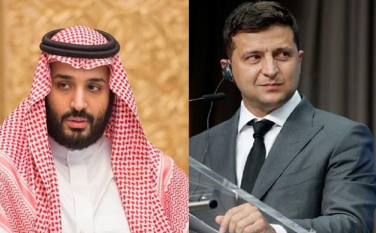 گفت وگوی تلفنی رئیس جمهور اوکراین و ولیعهد سعودی