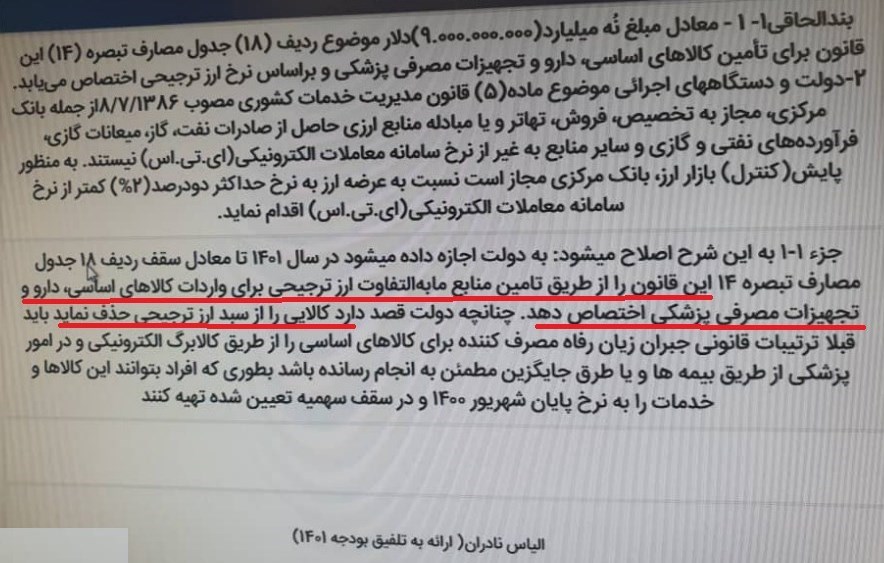 واکاوی پیشنهاد نادران درباره تعیین تکلیف ارز واردات کالا‌های اساسی/ ارز ترجیحی حذف نشد؛ تصمیم‌گیری به زمین دولت افتاد