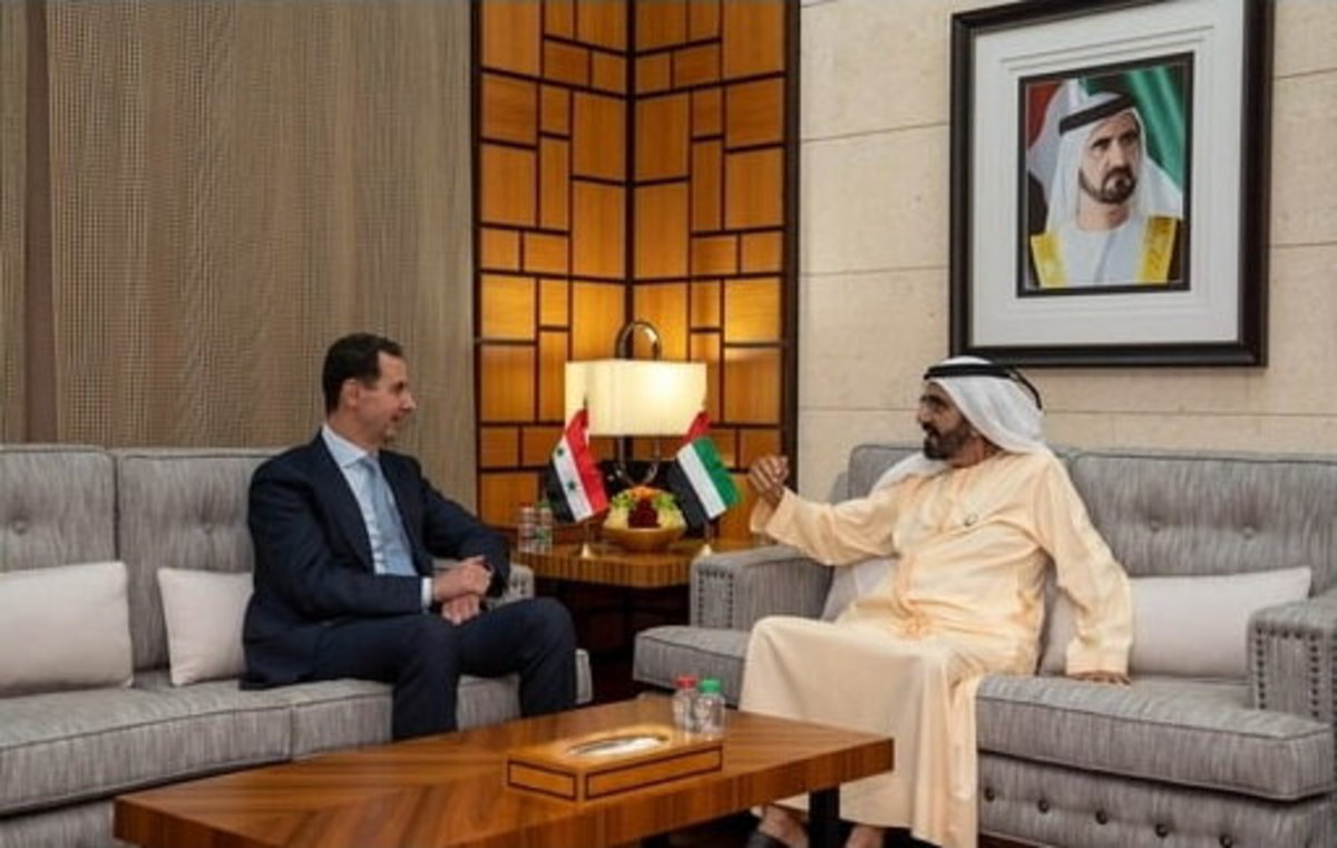 بشار اسد وارد امارات شد