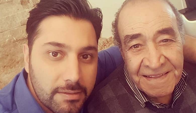اولین حضور ناگهانی استاد ایرج در تلویزیون بعد از انقلاب: بوسه حامد هممایون بر دستان استاد