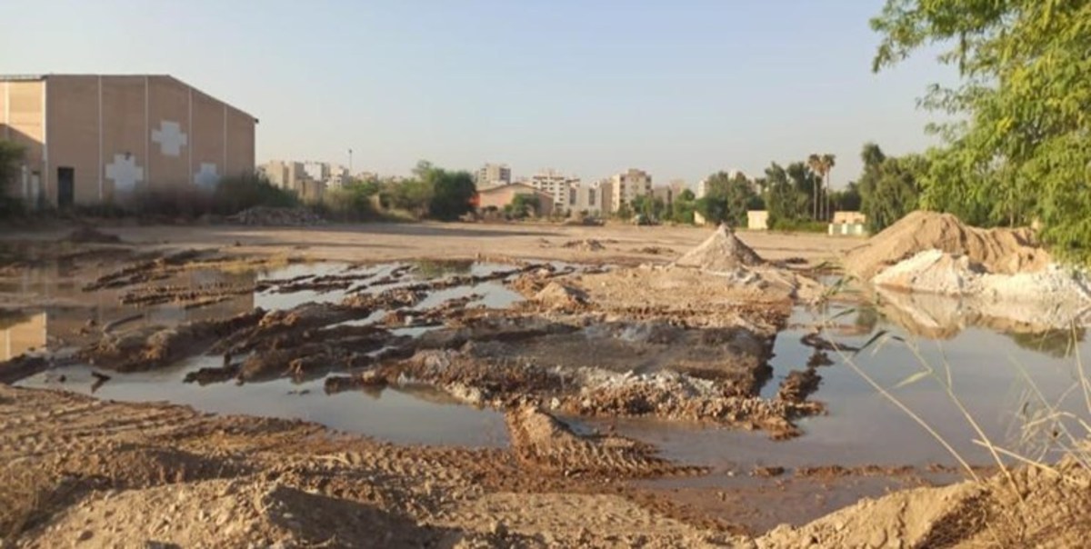 کارشکنی در مسیر ساخت پد اورژانس هوایی در پردیس دانشگاه علوم پزشکی جندی شاپور اهواز