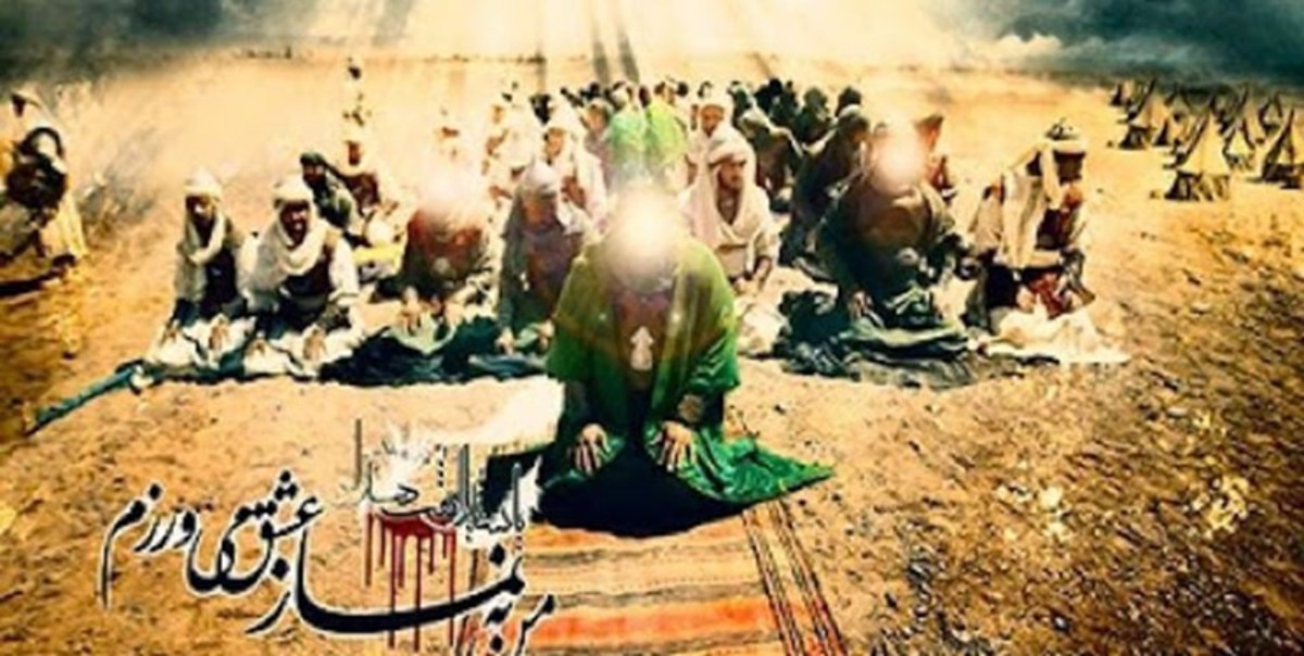 برگزاری نماز ظهر عاشورا در قالب سوگواره بصیرت عاشورایی در بقعه متبرکه امامزاده جعفر (ع)