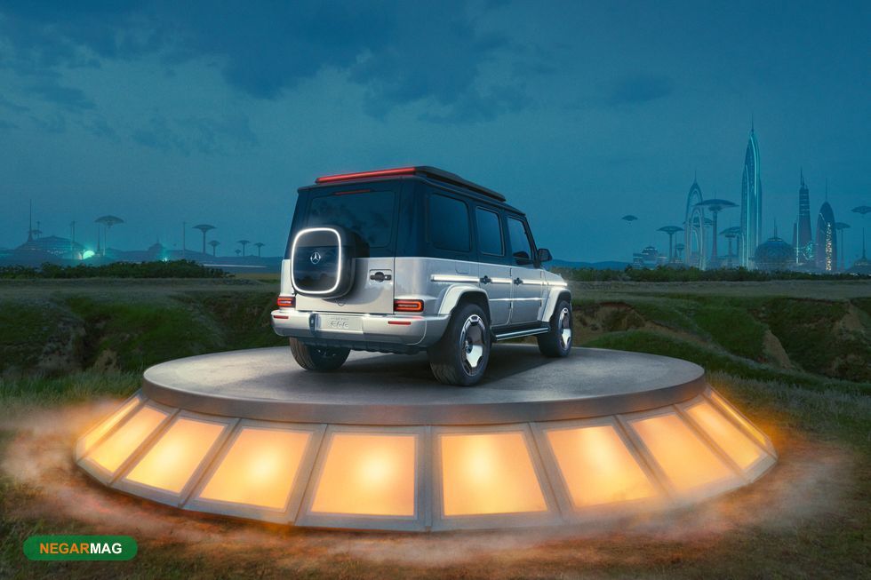 لوکس‌ترین شاسی بلند مرسدس بنز در نمایشگاه خودروی مونیخ +عکس