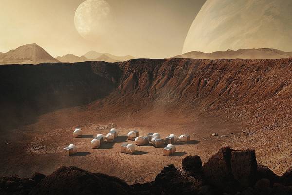 خانه‌های جالب برای زندگی در کره مریخ