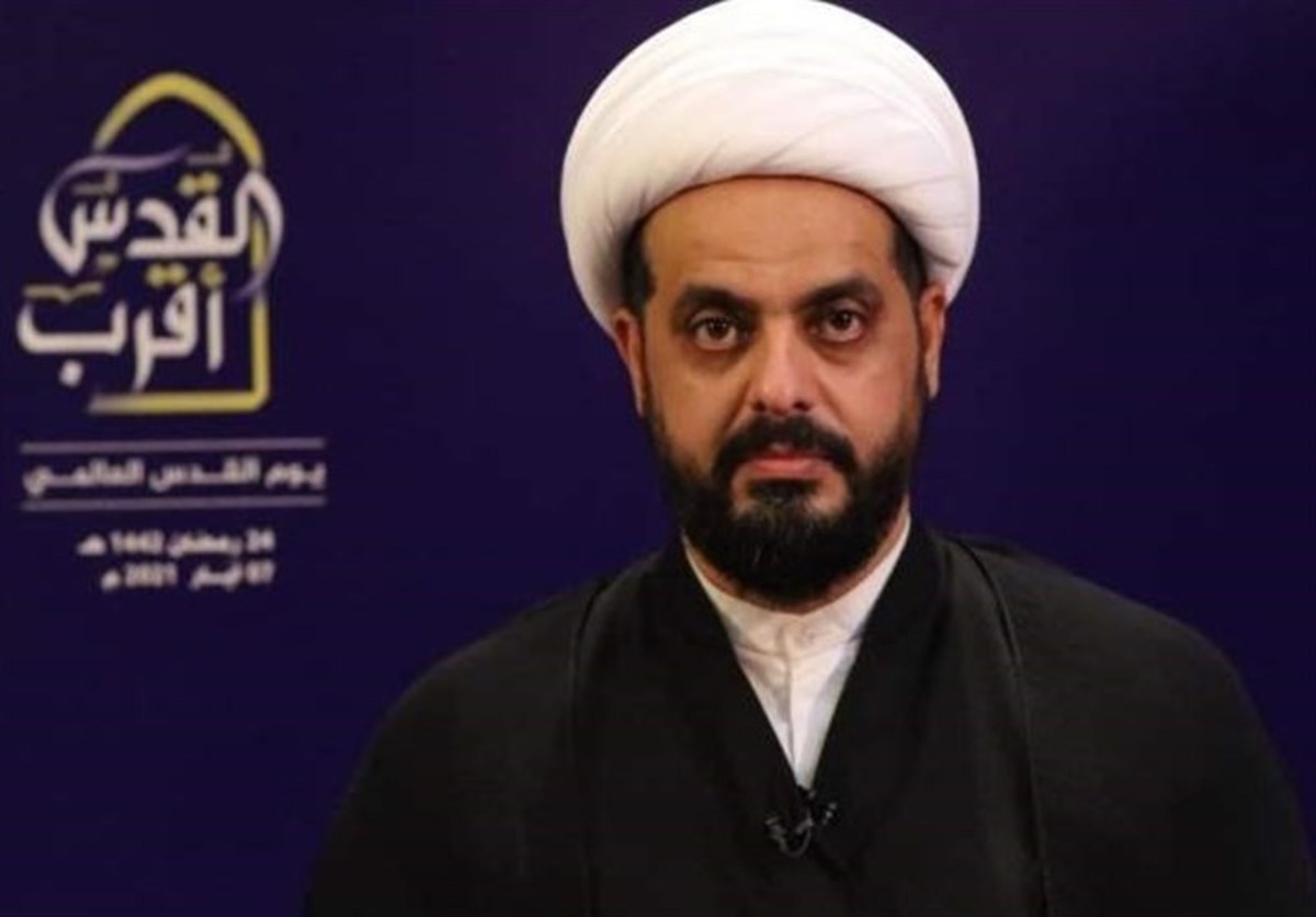 الخزعلی: آمریکا مسئول حمله به مواضع حشدشعبی است