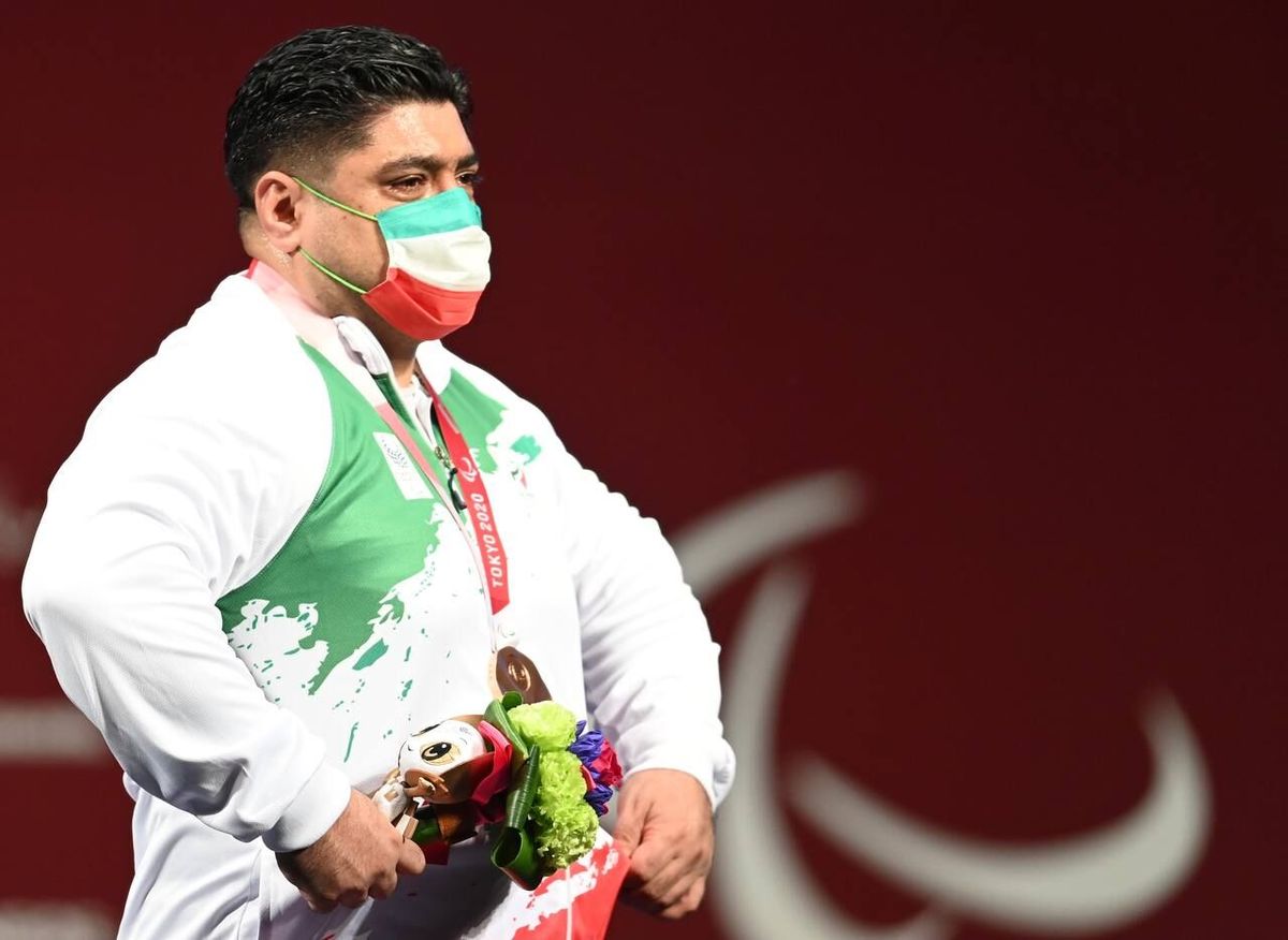 دارنده برنز پاراوزنه برداری: هدفم کسب مدال نقره بود