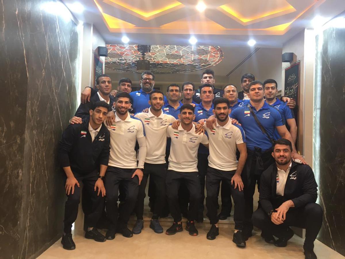 تیم کشتی فرنگی راهی نروژ شد