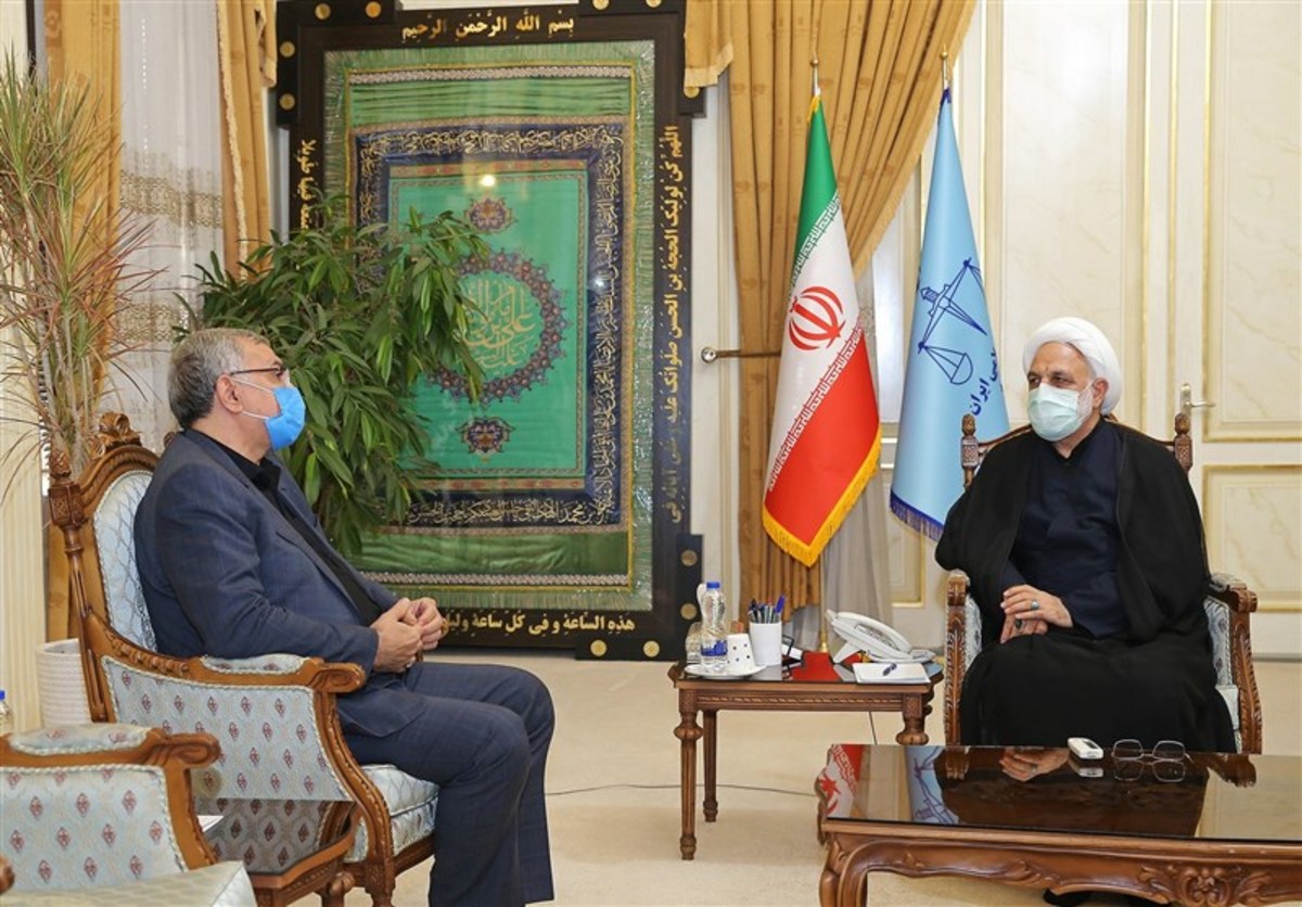 گزارش وزیر بهداشت به رئیس قوه قضائیه از تزریق ۵۹ میلیون دز واکسن کرونا