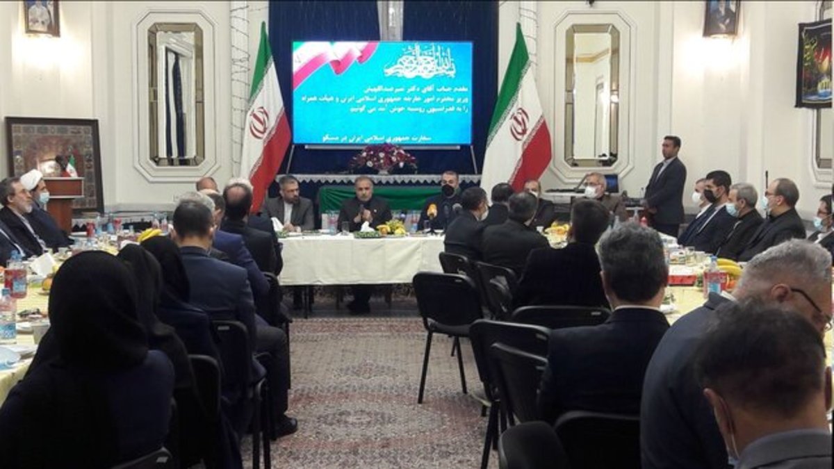 سفیر ایران در روسیه: بخش زیادی از اقتصاد ایران و روسیه می‌تواند به یکدیگر پیوند بخورد
