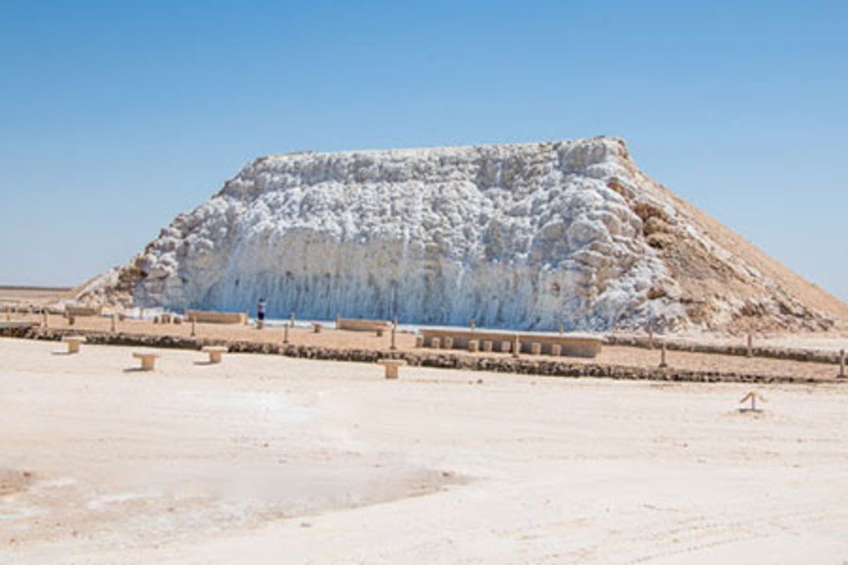 پتاس، اولین آبشار نمکی جهان