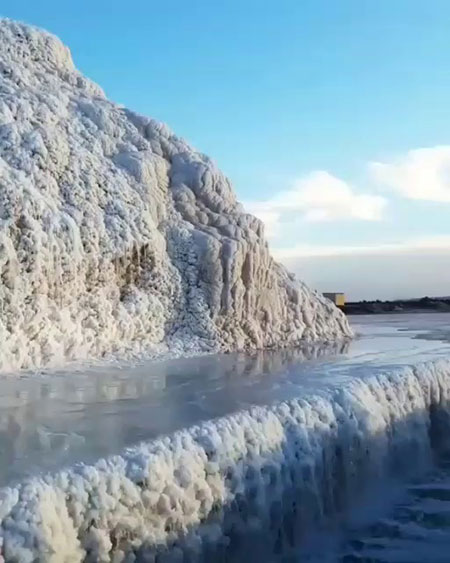 پتاس، اولین آبشار نمکی جهان پتاس، اولین آبشار نمکی جهان