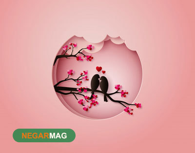 جملات کوتاه عاشقانه برای عشق و همسر به همراه عکس
