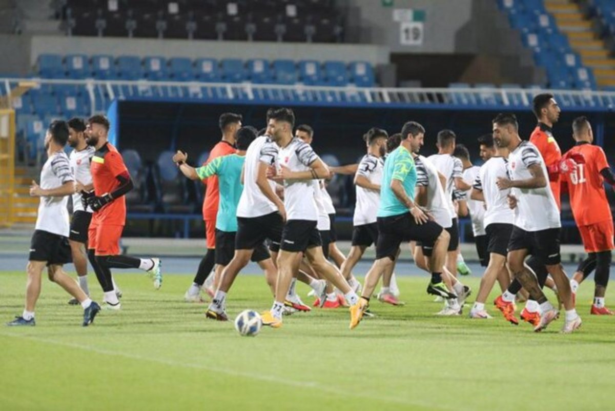آخرین تمرین پرسپولیس پیش از دیدار برابر الهلال برگزار شد