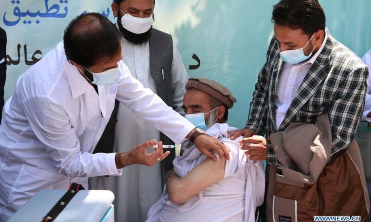 سازمان ملل واکسیناسیون در افغانستان را آغاز کرد