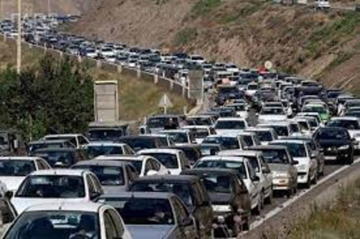 ترافیک نیمه سنگین در محور چالوس و تردد روان در هراز