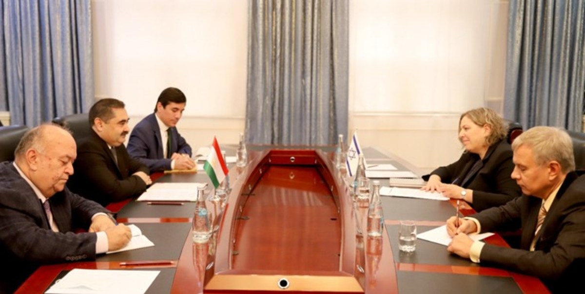 دیدار سفیررژیم صهیونیستی با معاون وزیر خارجه تاجیکستان