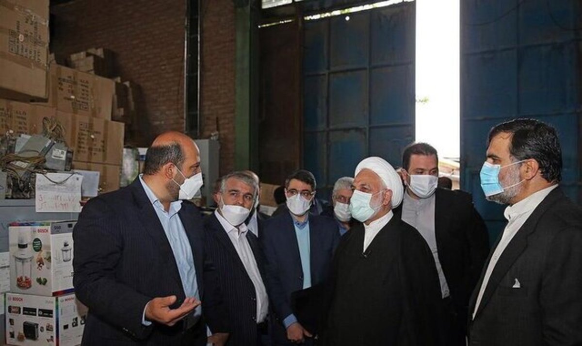 توضیحاتی درباره بازدید رییس قوه قضاییه از انبار سازمان اموال تملیکی