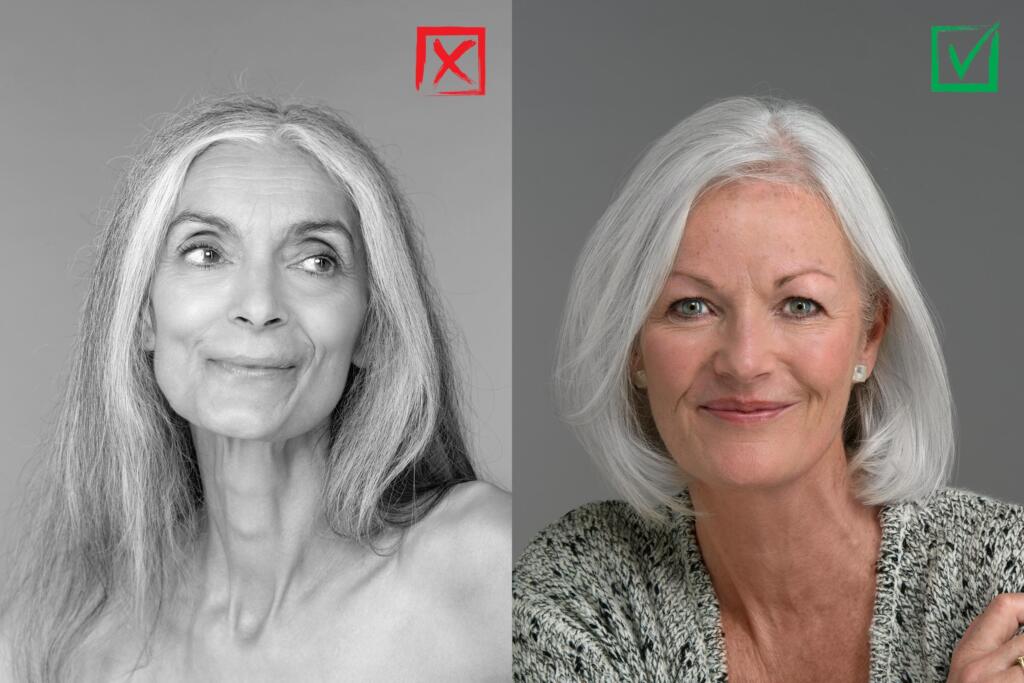 ۱۲ اشتباه آرایشی و مدل موی اشتباه که چهره را پیرتر نشان می‌دهد