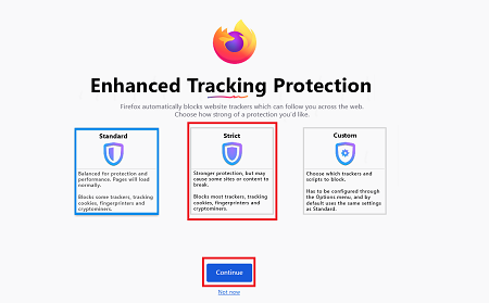 افزایش امنیت مرورگر فایرفاکی با ویژگی ENHANCED TRACKING PROTECTION
