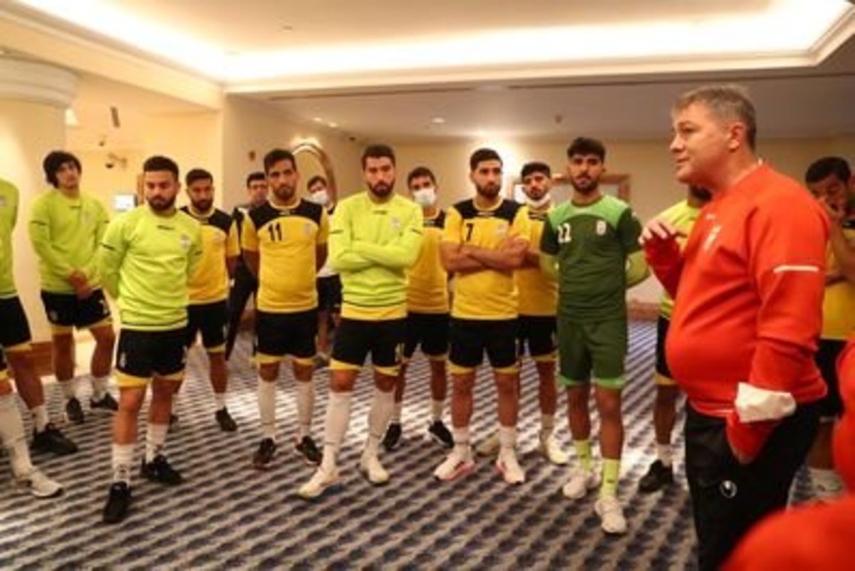 شاگردان اسکوچیچ در هتل تمرین کردند