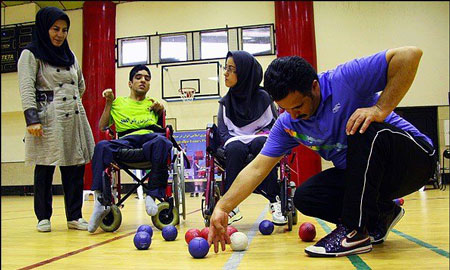 رشته ورزشی بوچیا ویژه معلولین