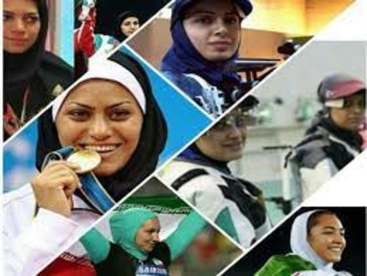 نمایش حجاب ایرانی در آوردگاه جهانی اسپانیا