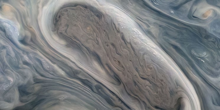 تصویر ناسا از طوفان سیاره مشتری