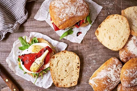 دستور تهیه نان چاباتا؛ نان خوشمزه ایتالیایی
