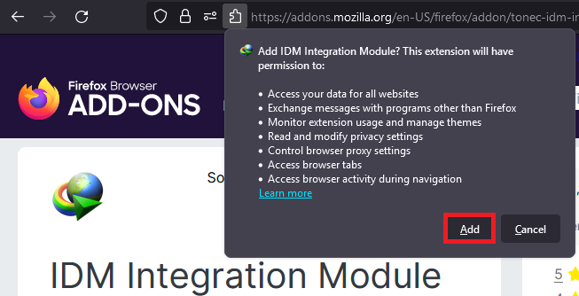 دانلود افزونه IDM برای مرورگر کروم و موزیلا فایرفاکس