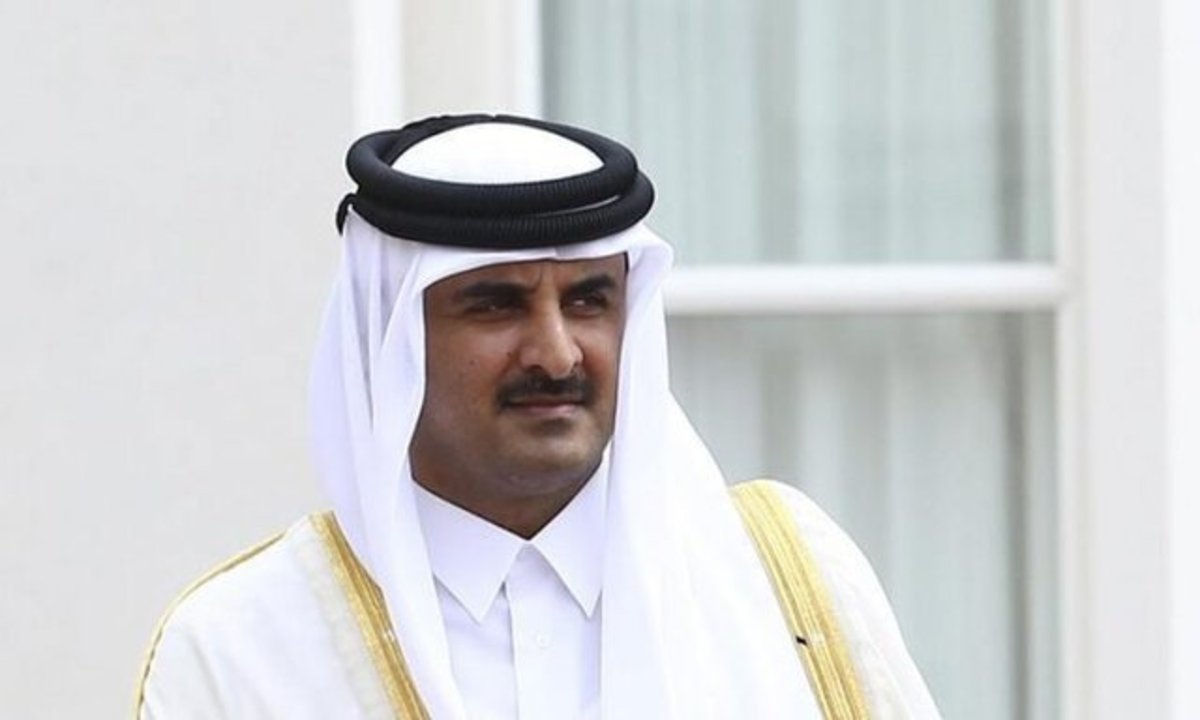 دیدار محمود عباس با آل ثانی در دوحه
