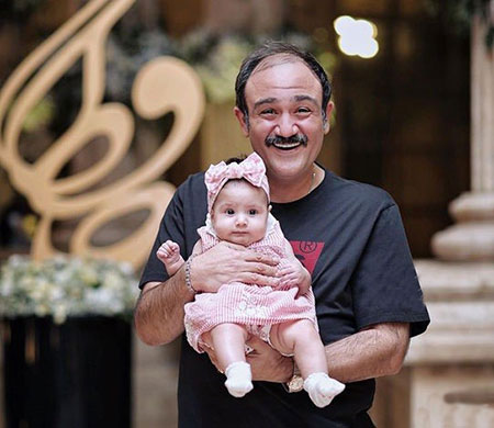 تبریک خانوادگی سال نو مهران غفوریان + فیلم