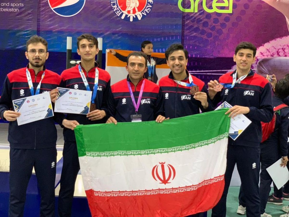 آرامش: مدال برنز اپه جوانان آسیا مهم‌ترین اتفاق شمشیربازی بود